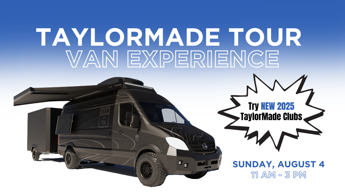 TaylorMade Tour Van Coming to Edgewood