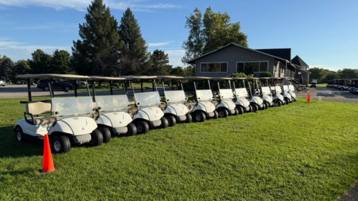Used 2014 & 2015 Yamaha Drive Gas Golf Cars for Sale